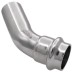 Уголок VIEIR 45 град. нерж. сталь 15а×15 VER-PRO (100/5)