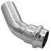 Уголок VIEIR 45 град. нерж. сталь 22а×22 VER-PRO (50/5)
