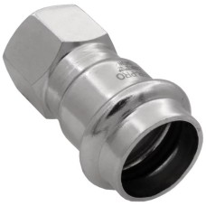 Соединитель VIEIR прямой нерж. сталь с вн.р. 18×1/2" VER-PRO (70/5)