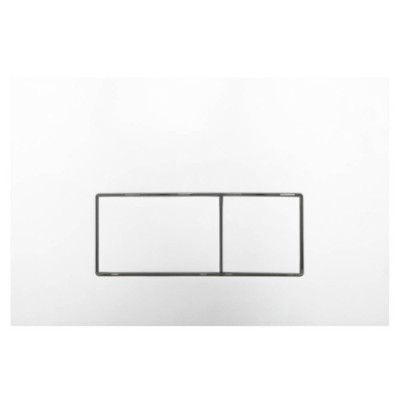 Кнопка смыва VIEIR для инсталяции механическая, квадратн. клавиши, белый VRQ73-2