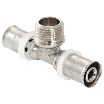 Пресс-тройник с НР 26*3/4