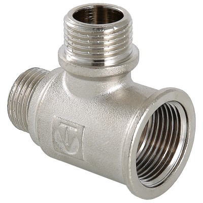 Тройник с двумя переходами ВР 3/4хНР 1/2хВР 3/4