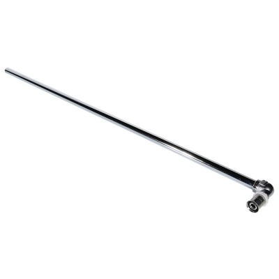 Угольник для подключения радиатора пресс с хромированной трубкой 16*15*300 (Valtec VTm.281)