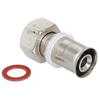 Пресс-муфта с накидной гайкой 20*3/4