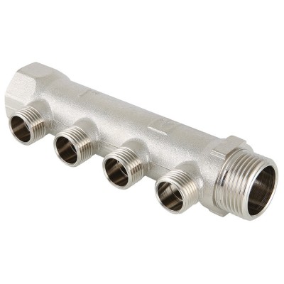 Коллектор наружная резьба 4 выхода 3/4