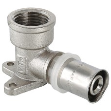 Пресс-угольник с креплением ВР 16*1/2" внутренняя резьба (Valtec) VTm.254