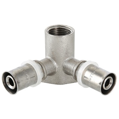 Пресс-тройник с креплением ВР 16*1/2