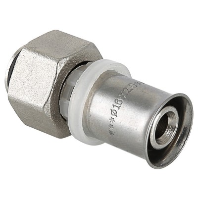 Пресс-муфта с накидной гайкой 16*1/2