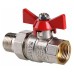 Кран шар. Valtec VT.227.N.06 BASE ВН 1quot; с американкой бабочка