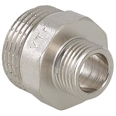 Ниппель-переходник НН наружная резьба 1 1/2"х1" (Valtec VT 580) уп 10 шт