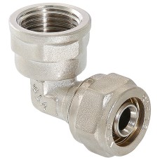 Угольник обжимной с ВР 32*1 1/4" внутренняя резьба (Valtec)