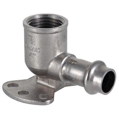 Водорозетка из нержавеющей стали 22х3/4 Valtec, (VTi.954) (уп. 5 шт)