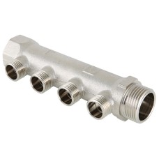 Коллектор наружная резьба 3 выхода 1" * 1/2" (VTc.500.N) (Valtec)