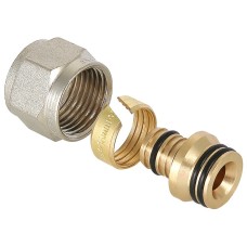 Фитинг обжимной для присоединеня гибких труб d 16 (2,0) к коллектору (VT 710) (Valtec)