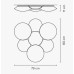 Настенный/Потолочный светильник Vibia Puck 5445 White