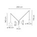 Настенный светильник Vibia North 5635 Black