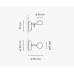 Настенный светильник Vibia Pin 1675 Cream