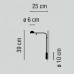 Настенный светильник Vibia Pin 1680 White