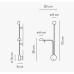 Настенный светильник Vibia Pin 1685 Black