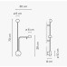 Настенный светильник Vibia Pin 1686 Black
