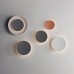 Настенный светильник Vibia Puck Wall Art 5474 Grey Felt