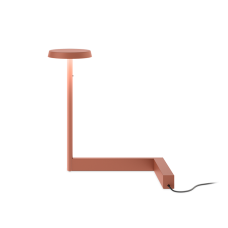 Настольная лампа Vibia Flat 5970 Terra red