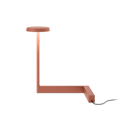 Настольная лампа Vibia Flat 5970 Terra red
