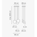 Подвесной светильник Vibia Cosmos 2510 Green