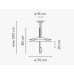 Подвесной светильник Vibia Flamingo 1510 Graphite