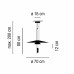 Подвесной светильник Vibia Flamingo 1510 White