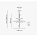 Подвесной светильник Vibia Flamingo 1530 Graphite