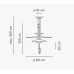 Подвесной светильник Vibia Flamingo 1550 Graphite