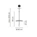 Подвесной светильник Vibia Flamingo Mini 1575 Black