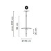 Подвесной светильник Vibia Flamingo Mini 1585 Black