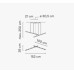 Подвесной светильник Vibia Halo Lineal 2340 White