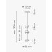 Подвесной светильник Vibia Palma 3728 White