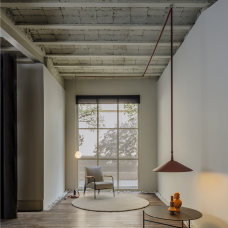 Подвесной светильник Vibia Plusminus Terra red