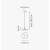 Подвесной светильник Vibia Skan 0270 White
