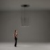 Подвесной светильник Vibia Slim 0920 Black carbon
