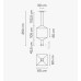 Подвесной светильник Vibia Wireflow 0310 Black