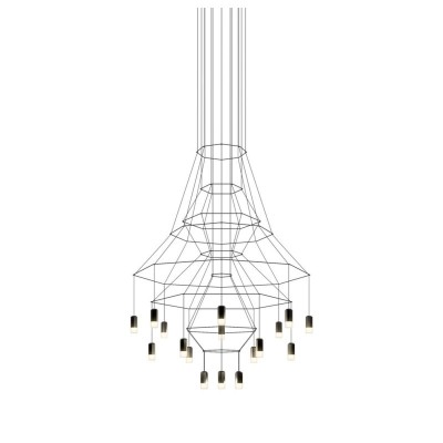 Подвесной светильник Vibia Wireflow 0315 Black