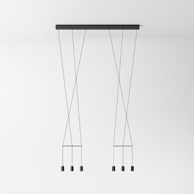 Подвесной светильник Vibia Wireflow 0338 Black