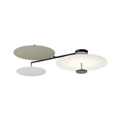 Потолочный светильник Vibia Flat 5905 White/Green/Grey