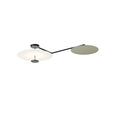 Потолочный светильник Vibia Flat 5910 White/Green