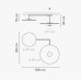 Потолочный светильник Vibia Flat 5910 White/Green