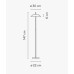 Торшер Vibia Mayfair 5510 Оrange