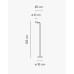 Торшер Vibia Pin 1660 White