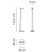 Торшер Vibia Skan 0250 White