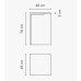 Уличный светильник Vibia Empty 4130 Grey