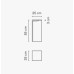Уличный светильник Vibia Empty 4136 Grey